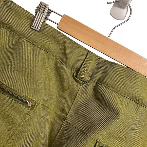 Anakie Abigal Slim Fit Insulated Snowboarding Ski Pants Green Size Large - Picture 6 of 8